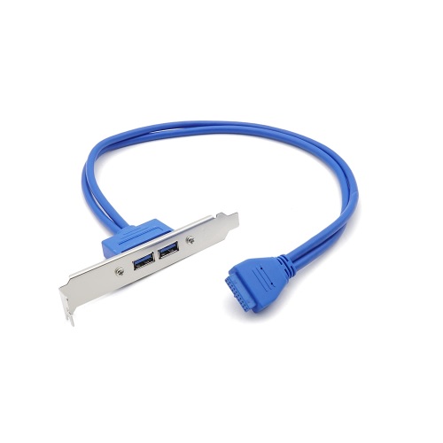 라이트컴 Coms BB249 USB 3.0 2포트 포트 케이블 [0.5m]