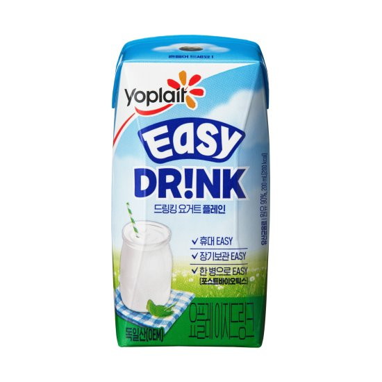 빙그레 요플레 이지드링크 플레인 200ml (12개)