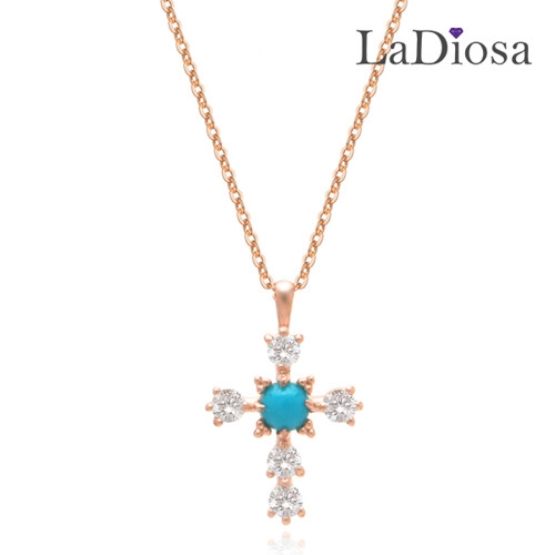 18K 터키석 목걸이 LK18JJ-10766N