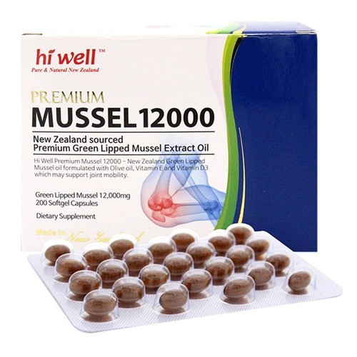 초록입홍합 12000 200캡슐 (해외)