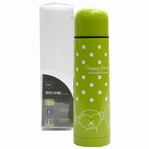 다이소 ㅤ캐릭터전사 보온병 500ml_이미지