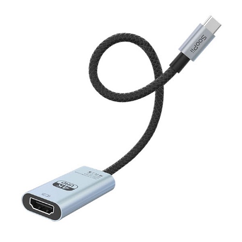 SooPii CHF46A Type C to HDMI 젠더 (0.15m)_이미지