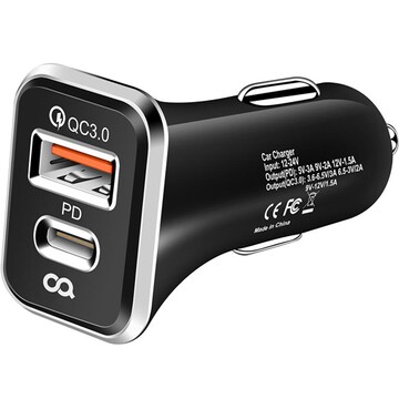 오아 퀵차지 3.0 USB PD 차량용 소켓 충전기
