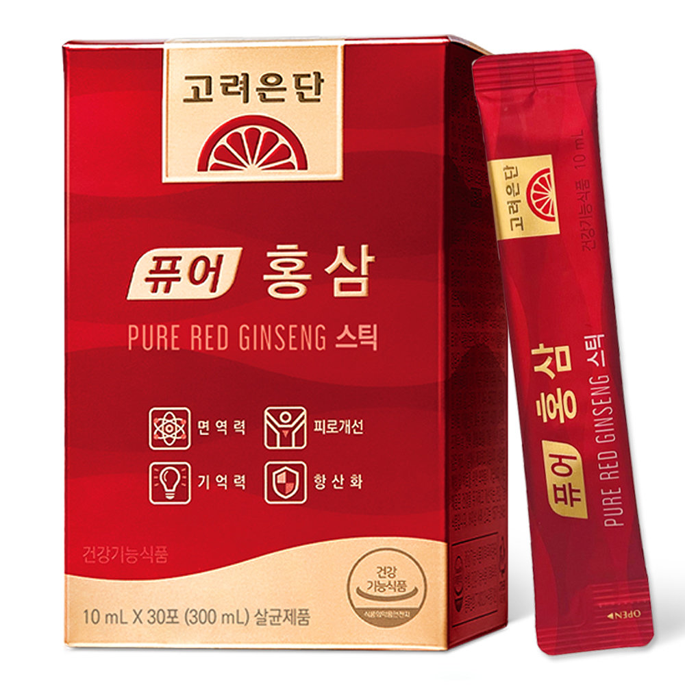 고려은단 퓨어 홍삼 10ml 30포 (1개)_이미지