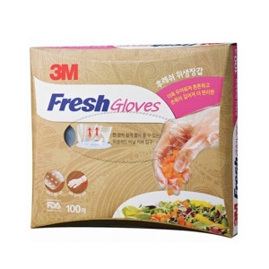 후레쉬 위생장갑100+100매/일회용장갑/비닐장갑