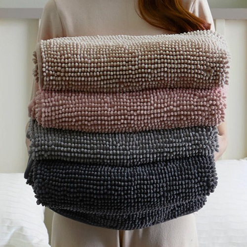 한빛카페트 뽀송이 셔닐 발매트 (120x40cm)_이미지