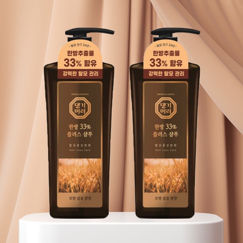 댕기머리 한방플러스 맥주효모 샴푸 500ml