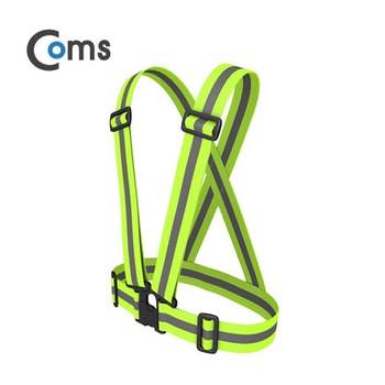 Coms V4T7D6L5 빛반사 야광 안전벨트/안전띠/야광벨트