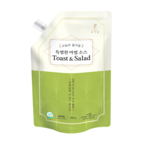오늘의 즐거움 특별한 마법 키위 토스트 소스 500g (2개)_이미지