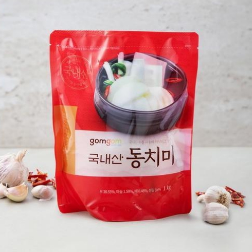 곰곰 국내산 동치미 1kg (6개)_이미지