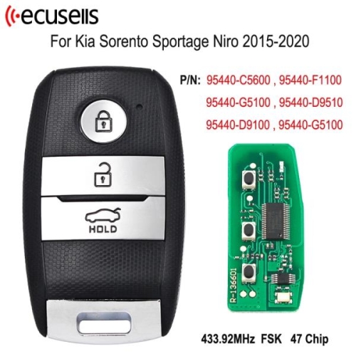 스마트 원격 키 포브 캐딜락 에스컬레이드 ESV 2015-2019 XTS FCC ID HYQ2EB 4 단추 03 6 BUTTON