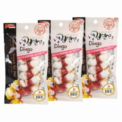 피에스코리아 명견만리 소고기 딩고껌 5p (3개)_이미지