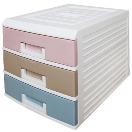 원라이프  파스텔 서랍함 3단 중