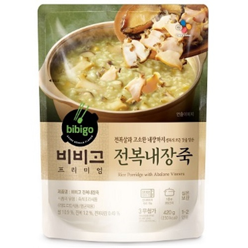 CJ제일제당 햇반 전복내장죽 420g (21개)_이미지