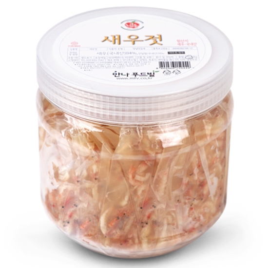 만나푸드빌 설해담 국내산 새우젓 추젓 1kg (1개)_이미지