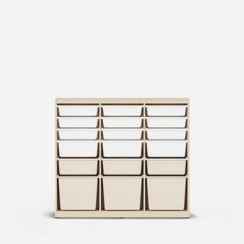 샘키즈 미니박스 수납장 1305 뉴트럴베이지