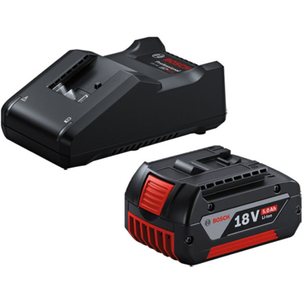 보쉬 GAL 18V-40 + GBA 18V (5.0Ah, 배터리 1개)