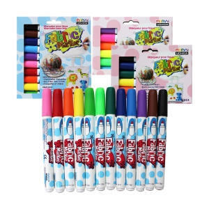 우찌다 패브릭 마카 560 형광 세트 (6색)_이미지