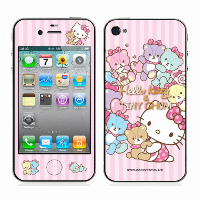 POPSKIN 오리지날 헬로키티 Hello Kitty & Tiny Chum