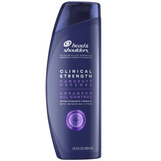 헤드앤숄더 클리니컬 스트렝스 오일컨트롤 비듬 샴푸 400ml (4개)_이미지