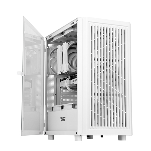 darkFlash DP360 MESH RGB 강화유리 (화이트)_이미지