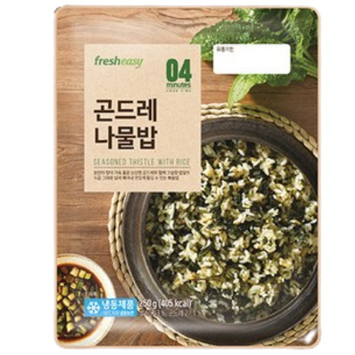 프레시지 곤드레 나물밥 250g이미지입니다. 누르면 해당 게시물로 새창이동합니다.