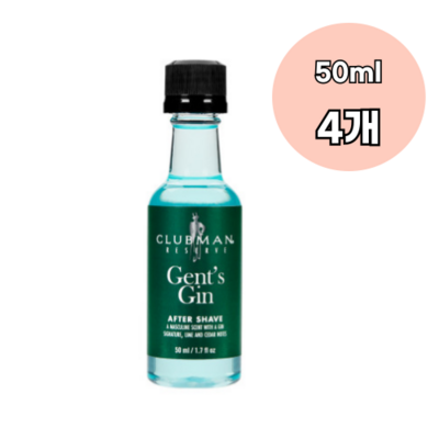 클럽맨피노드 클럽맨리저브 젠트진 에프터쉐이브 50ml (4개)_이미지