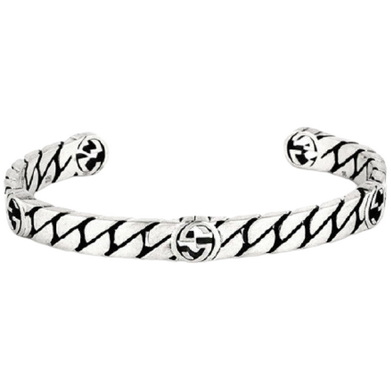 구찌 인터로킹 G 팔찌 YBA661526001_이미지