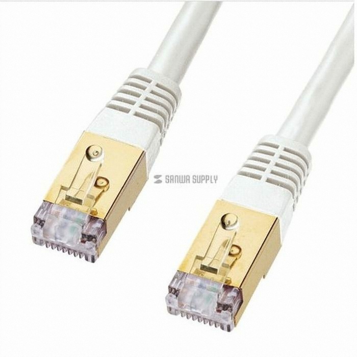 산와서플라이 SANWA CAT.7 UTP KB-T7 다이렉트 케이블 (KB-T7-20W, 20m)_이미지