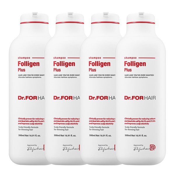 닥터포헤어 폴리젠 플러스 샴푸 500ml (4개)