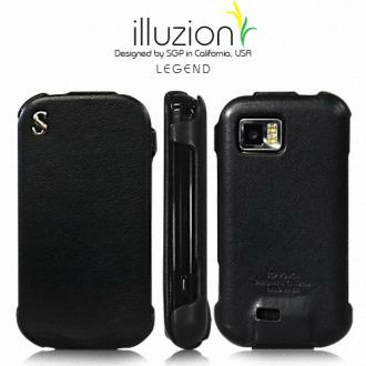 슈피겐 일루젼 레전드 가죽케이스-옴니아2