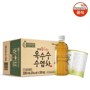 광동제약 옥수수수염차 무라벨 330ml x 40pet