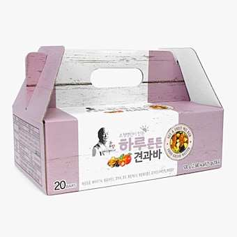 조청명인이 만든 하루든든 견과바 20개입 500g