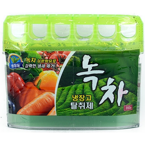  해피룸 냉장고 탈취제 녹차 200g [1개]