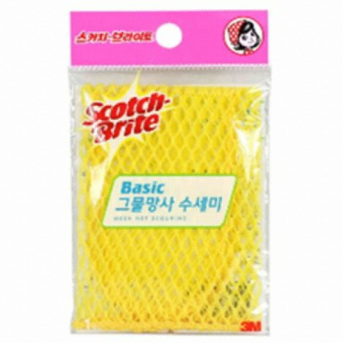 3M 스카치브라이트 베이직 그물망사 수세미 (20개)_이미지