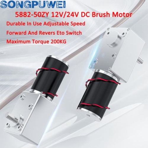 터보 유성 기어 저속 모터 긴 수명 초고 토크 정방향 역방향 브러시 4. 12V Single Motor N. 440RPM 가. ..