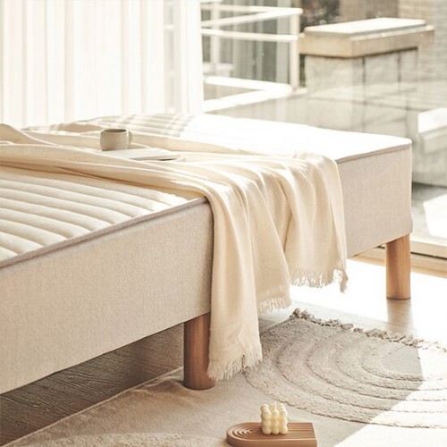 도담 슬립웰 우디 일체형 침대 Q (20T독립)_이미지