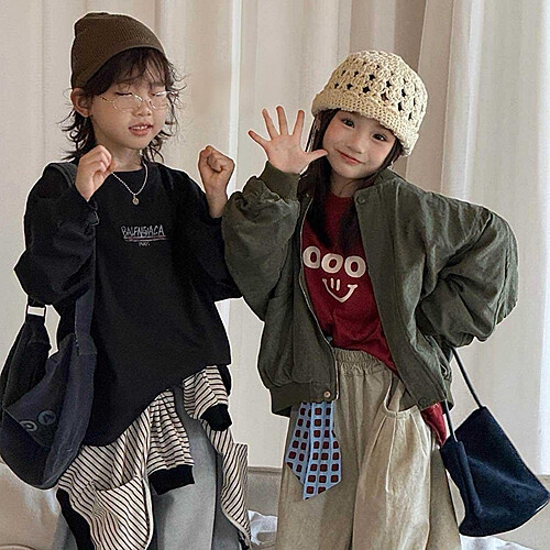베이비맥스 예약 루즈 셔링 집업 야상 점퍼 R15370
