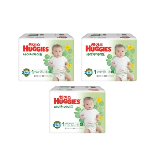 유한킴벌리 하기스 2023 네이처메이드 밴드형 1단계-공용 (198매)