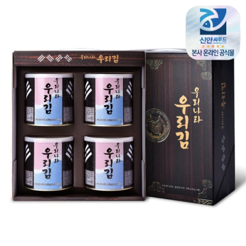 신안 우리나라 우리김 선물세트 30g [4개]