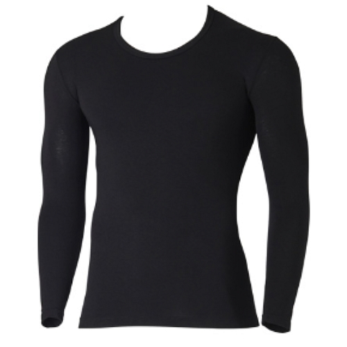 남성 코튼 히트 발열 U넥 상의