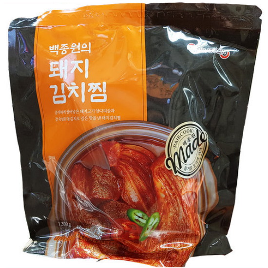 더본코리아 빽쿡 백종원의 돼지 김치찜 650g (2개)_이미지