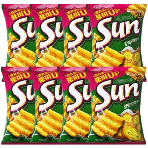 오리온 태양의 맛 썬 갈릭 바게트맛 80g (8개)_이미지