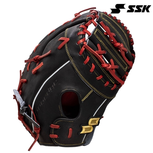 사사키 SSK 1루미트글러브 재팬 카다로그 프로엣지 경식 PEKF13024F 블랙 우투 왼손 착용