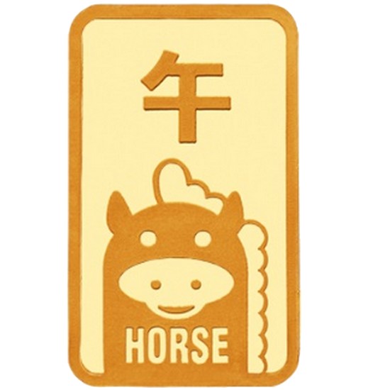 한국표준금거래소 12지신 말 골드바 3.75g_이미지