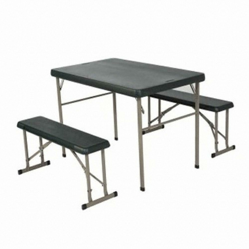 라이프타임 캠핑용 접이식 테이블 의자 세트_이미지