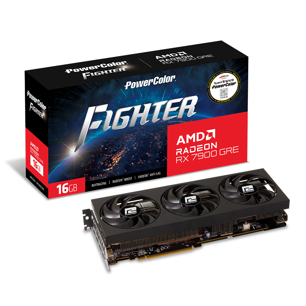 PowerColor 라데온 RX 7900 GRE D6 16GB 대원씨티에스_이미지