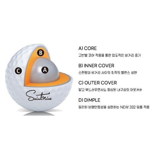 넥센 세인트나인 인사이드 트랙 (컬러공, 12개)_이미지