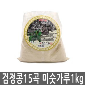 옐로cat 검정콩 1kg 미수가루 3봉 15곡 식사대용 미숫가루 구성확인 RN1TYV