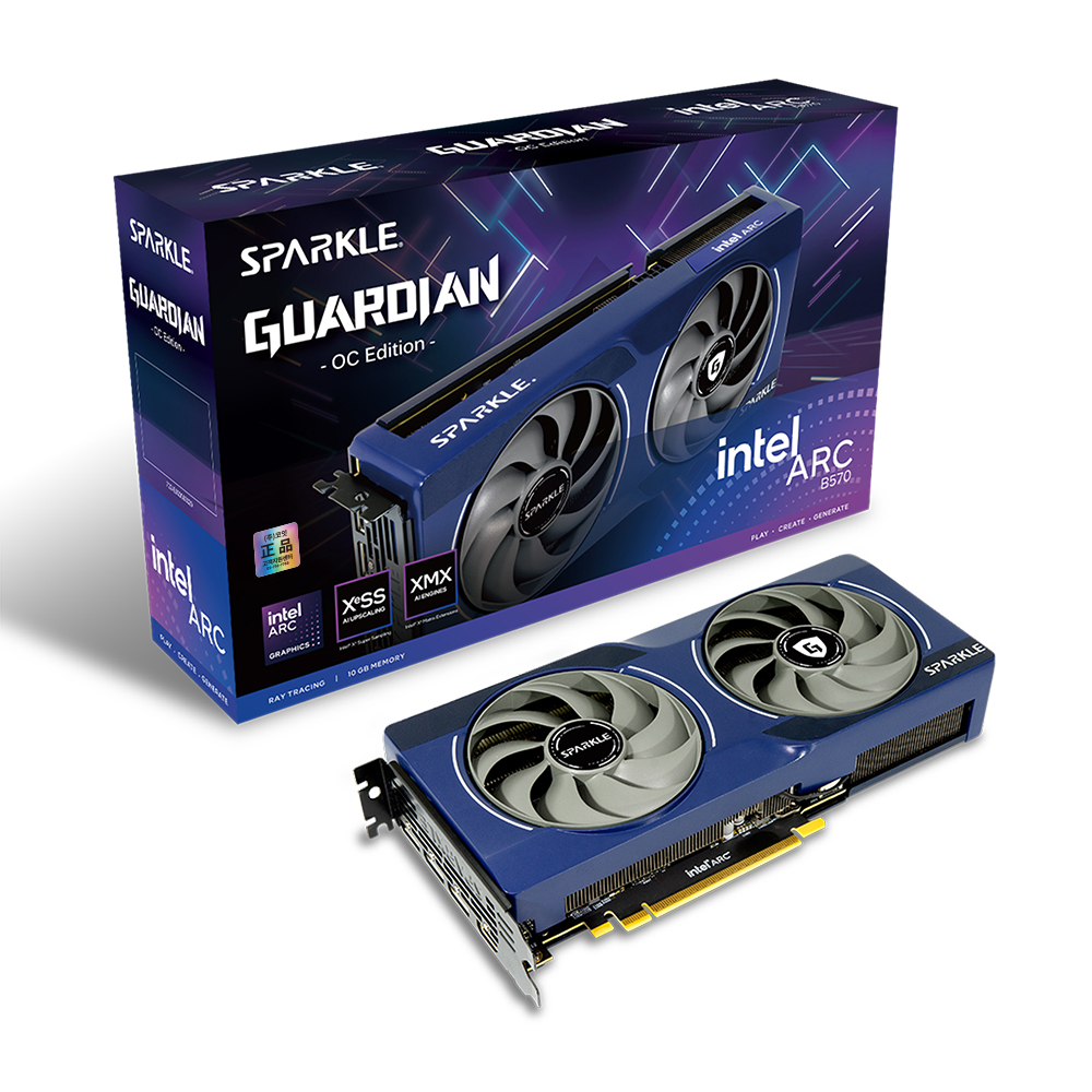 SPARKLE Arc B570 GUARDIAN OC D6 10GB